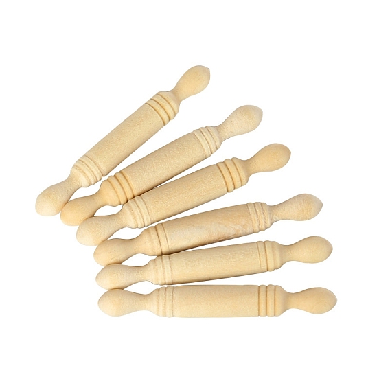 Миниатюрная скалка кукольный домик кухонный инструмент, аксессуары для кукольного домика с микро-ландшафтом, притворяясь опорными украшениями