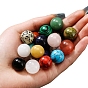 Gemstone Crystal Ball, Reiki Energy Stone Display Decorations for Healing, Meditation, Witchcraft