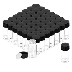 50Pcs Glass Empty Sample Bottle, Column