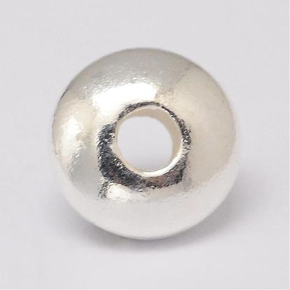 925 Sterling Silver Spacer Beads, Disc