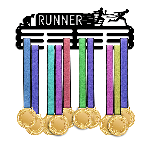 Модная железная вешалка для медалей, настенная стойка для дисплея, с винтами