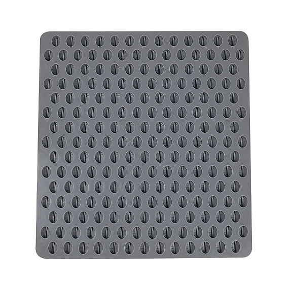 Moule à grains de café en silicone de qualité alimentaire, DIY, pour le bricolage gâteau ustensiles de cuisson au chocolat