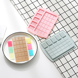 Силиконовые формочки для шоколадного печенья, разнообразные, форма для выпечки