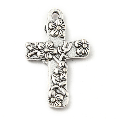 Tibetan Style Alloy Pendants, Cross