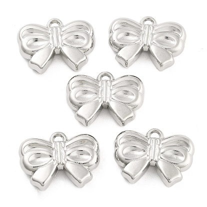 CCB Plastic Pendants, Bowknot