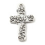 Tibetan Style Alloy Pendants, Cross