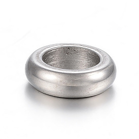 304 из нержавеющей стали разделительные бусины, плоско-круглые