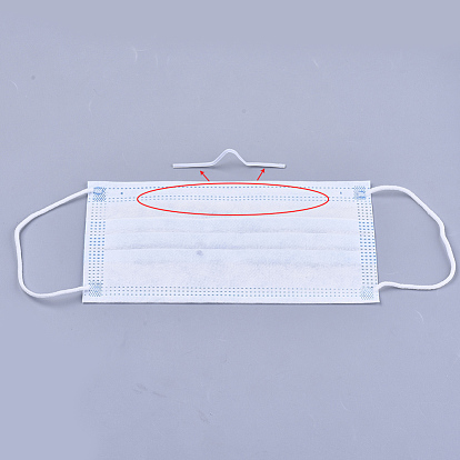 PE Nose Bridge Wire for Mouth Cover, with Galvanized Iron Wire Single Core Inside, DIY Disposable Mouth Cover Material