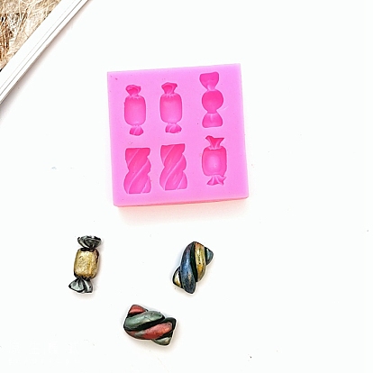Candy Decoration DIY Silicone Molds, Resin Casting Molds, For UV Resin, Epoxy Resin Craft Making