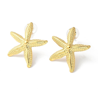 304 из нержавеющей стали серьги, морская звезда