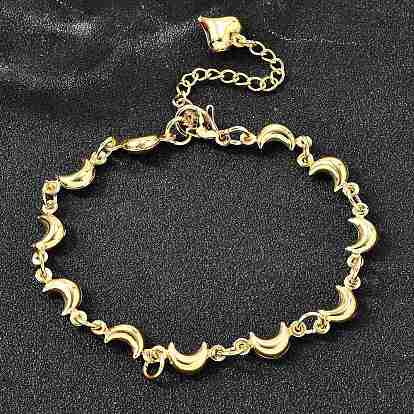 304 браслеты из нержавеющей стали ссылка для женщин, луна