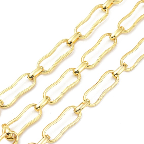 Alloy & Iron Link Chains, with Spool, Long-Lasting Plated, Unwelded