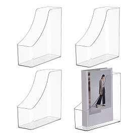 4шт. прозрачные акриловые держатели для папок с файлами