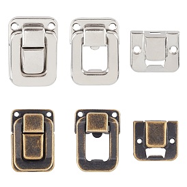 Iron Box Clasp, For Furniture Jewelry Box Decoration