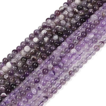 Природный аметист нитей бисера, круглые