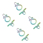 PVD Vacuum Plating 304 Stainless Steel Toggle Clasps