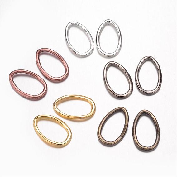 Alloy Linking Rings, Drop, Cadmium Free & Lead Free