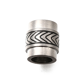 304 из нержавеющей стали европейские шарики, бусины с большим отверстием, колонка