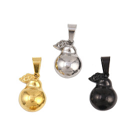 304 Настройки горный хрусталь из нержавеющей стали кулон, грушевые обереги, ионное покрытие (ip)