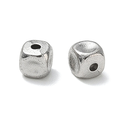 Alloy Beads, Square