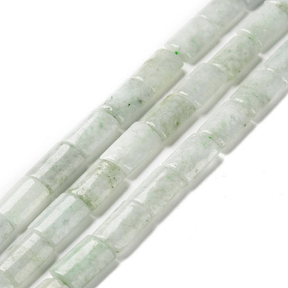 Natürliche myanmarische Jade / burmesische Jade-Perlenstränge, Rechteck