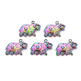 201 Stainless Steel Pendants, Elephant