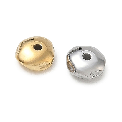304 Stainless Steel Beads, Irregular Round