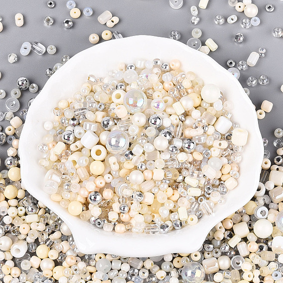 Выпечка краска стеклянные бусины, для изготовления ювелирных изделий, разнообразные