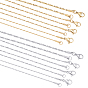 304 Stainless Steel Boston Link Chain Necklace, with Lobster Claw Clasp