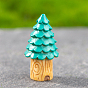 Resin Miniature Trees, for Micro Landscape, Dollhouse Decor
