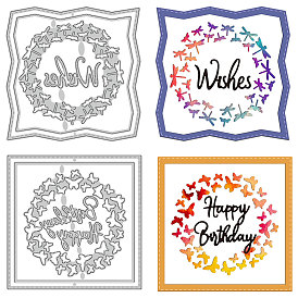 Тема дня рождения трафареты для резки углеродистой стали, для diy scrapbooking, Фотоальбом, декоративная бумага для тиснения, цвет нержавеющей стали