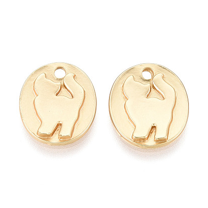 Талисман из сплава, овальная и кошачья форма, без кадмия и без свинца