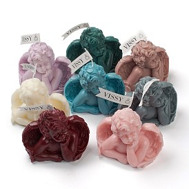 Cupid Shaped Aromatherapy Smokeless Candles, with Box, for Wedding, Party, Votives, Oil Burners and Christmas Decorations