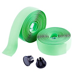 Lawn Green EVA Non-slip Band, Plastic Plug, Bicycle Accessories, Lawn Green, 29x3mm 2m/roll, 2rolls/set