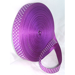 Indigo Polka Dot Ribbon Grosgrain Ribbon, Indigo, 5/8 inch(16mm), 50yards/roll(45.72m/roll)