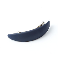 8.5CMU Steel Clip-XP Navy Blue Акриловая заколка для волос, шпилька, пружинная заколка, боковая заколка, верхняя заколка - элегантно и стильно