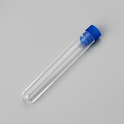 blue stopper Hand sewing needle storage bottle storage bottle transparent plastic bottle plastic color lid small syringe