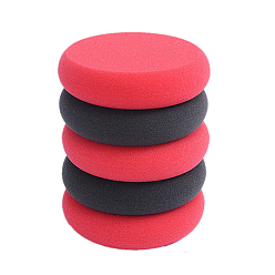 Разноцветный Гончарная губка, круглые, красочный, 10.5 см