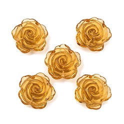 (932FM) Темно-синий аква-матовый с подкладкой Стеклянный магнит на холодильник, магнитный, украшения для холодильника, цветок, темно-золотистые, 26x12.5 мм