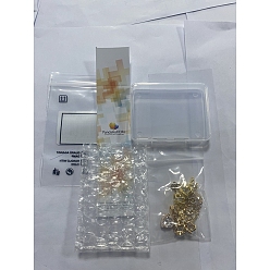 Golden 16Pcs 8 Style Brass Micro Pave Cubic Zirconia Pendants, Crown, Golden, 2pcs/style