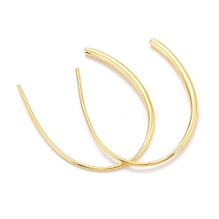 Golden 925 Sterling Silver Ear Thread, Golden, 30.5x1.5mm, Pin: 0.7mm