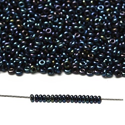 (88) Metallic Cosmos Toho 8/0 полукруглые бусины, японский бисер, (88) металлический космос, 8/0, 3x1.15 мм, отверстие : 1.2 мм, Около 744 шт / 10 г