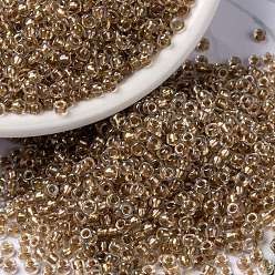 (RR1133) Внутри Окрашенный Румянец  Миюки круглые бусины рокайль, японский бисер, 15/0, (rr 1133) внутри окрашенного румянца, 1.5 мм, отверстие : 0.7 мм, Около 5555 шт / 10 г