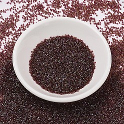 (DB1748) Шартрезский AB с Клюквенной Подкладкой Бусины miyuki delica, цилиндр, японский бисер, 11/0, (дб 1748) клюквенно-зеленая, 1.3x1.6 мм, отверстие : 0.8 мм, Около 2000 шт / 10 г