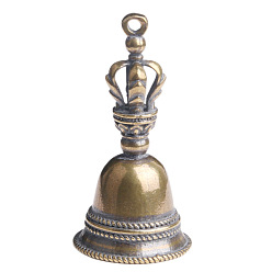 Античная Бронза Латунные Дордже Ваджра шарики, для буддийского ювелирное, античная бронза, 48.5x28.5 мм