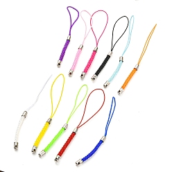 (52) Непрозрачная лаванда Ремешки из полиэстера, с железной фурнитурой с платиновым покрытием, разноцветные, 8~9 см