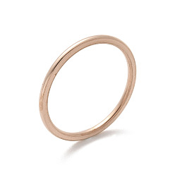 Light Gold 304 кольца плоские из нержавеющей стали, ионное покрытие (ip), золотой свет, 1 мм, внутренний диаметр: 15.5 мм