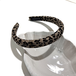 Белый Ткань ленты для волос, ленты для волос, для женщин девушек, леопардовым принтом, белые, 160 мм