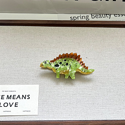 Темный Морско-зеленый Заколки для волос в виде когтей динозавра из ацетата целлюлозы, аксессуары для волос для женщин и девочек, темно-зеленый, 90x55 мм