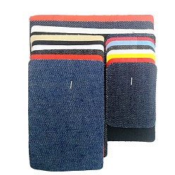 Mixed Color 18Pcs 3 Style Rectangle & Square Cloth Sew On Fabric, Elbow Knee Patches, Sweater Trousers Repair Patches Craft Supply Sewing Appliques, Mixed Color, 75~128x75~128mm, 6pcs/style